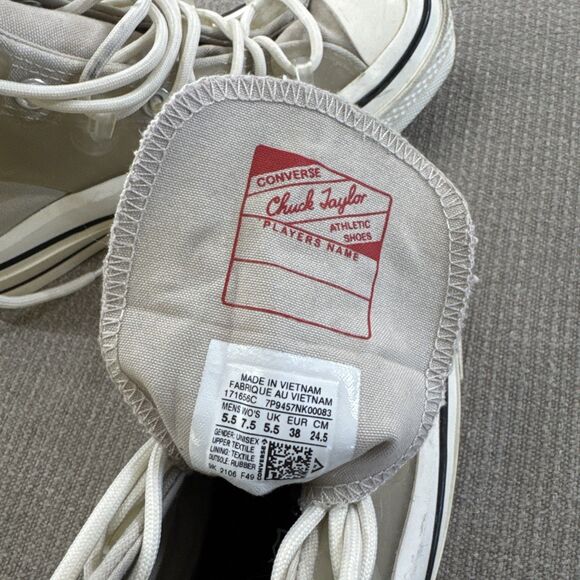 Converse Chuck 70 Utility Hybrid High String Tan Beige Men 5.5 / Women 7.5 - Picture 9 of 11